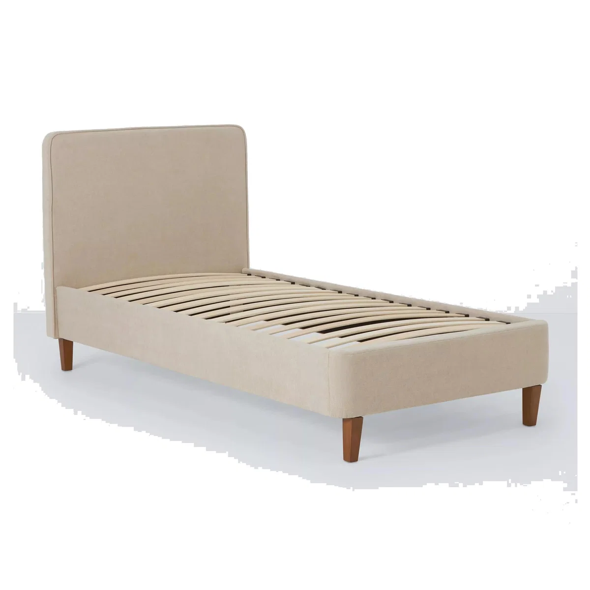 John Lewis ANYDAY Clyde Upholstered Bed Frame, Single – image 1