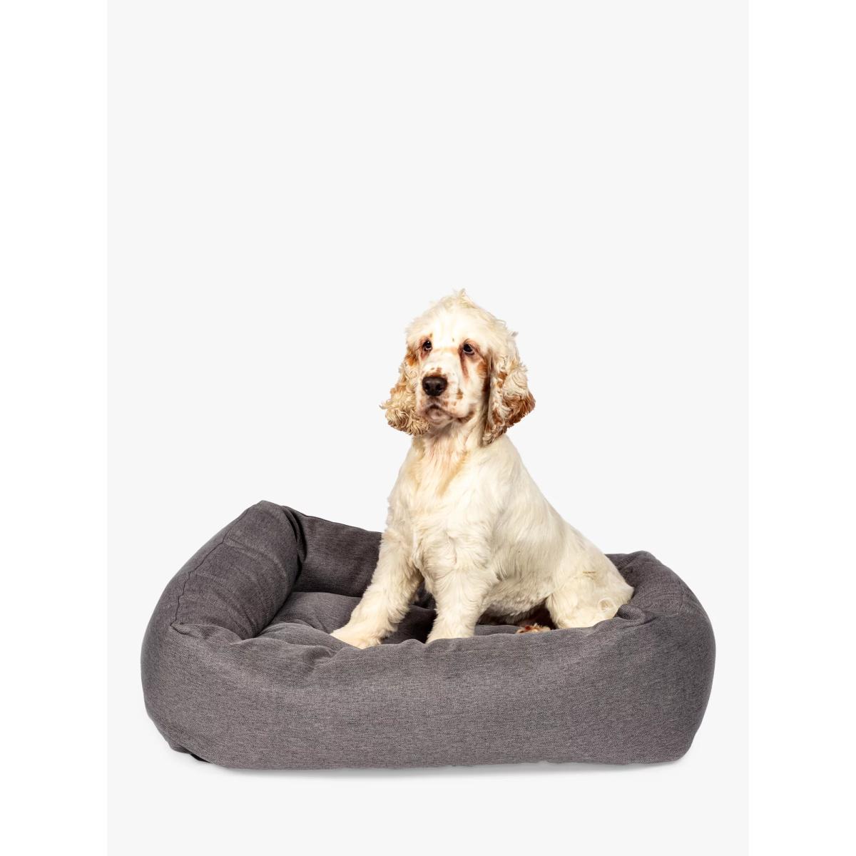 Danish Design Anti Bac Snuggle Medium Dog Bed, Grey – image 2