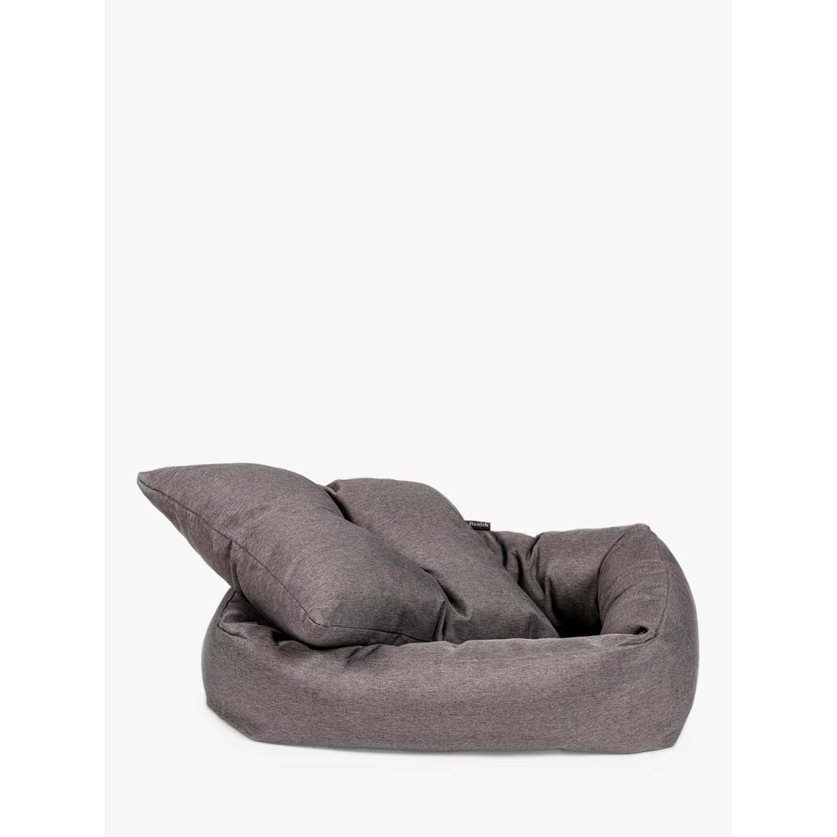 Danish Design Anti Bac Snuggle Medium Dog Bed, Grey – image 3