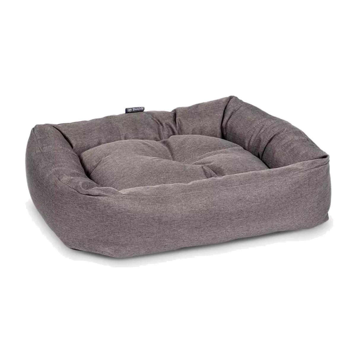Danish Design Anti Bac Snuggle Medium Dog Bed, Grey – image 1