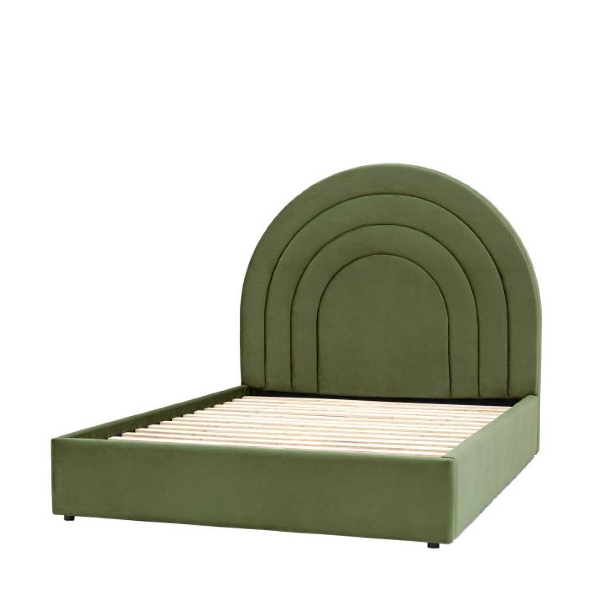 Arch King Size Bed - Olive – image 2