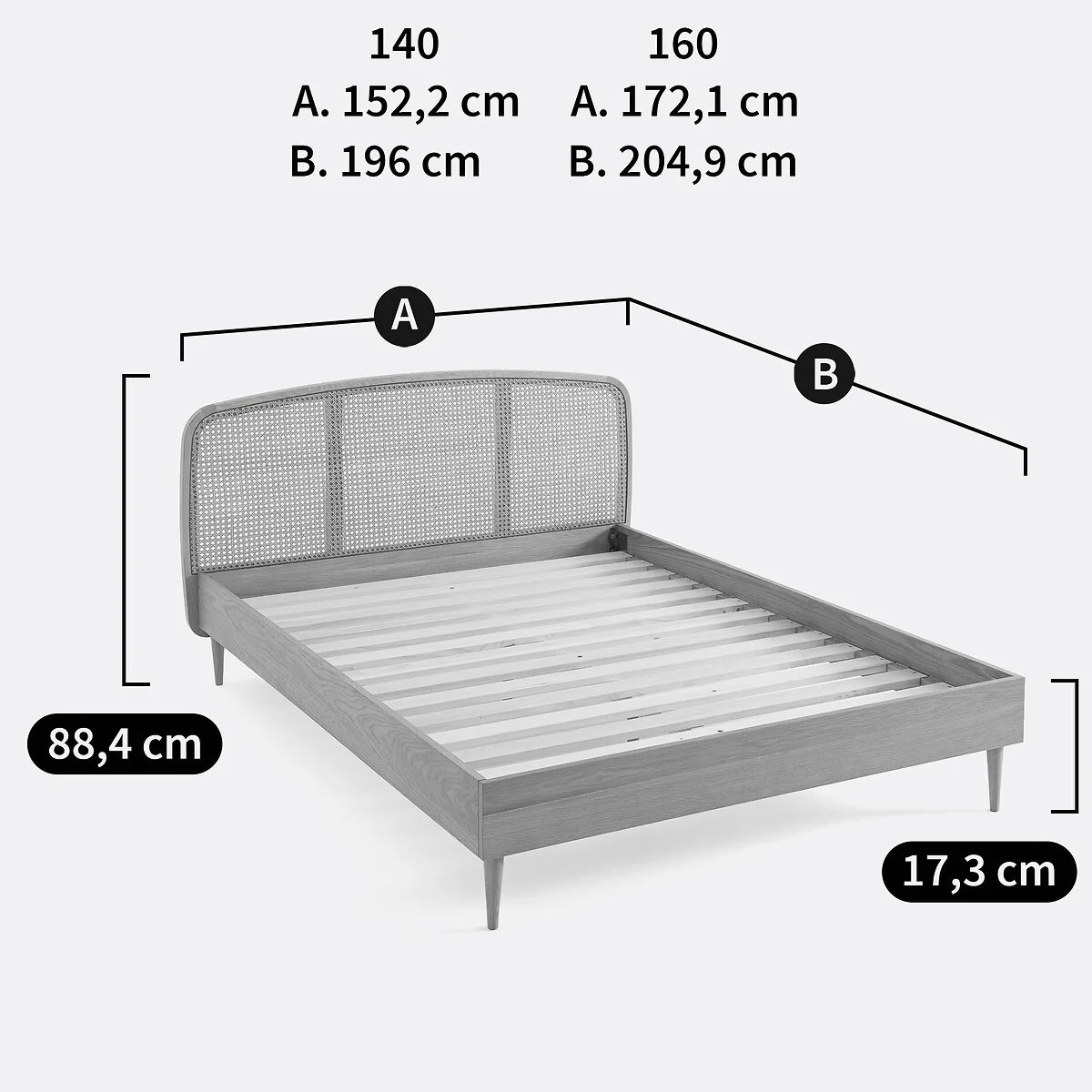 Buisseau Cane Bed – image 9