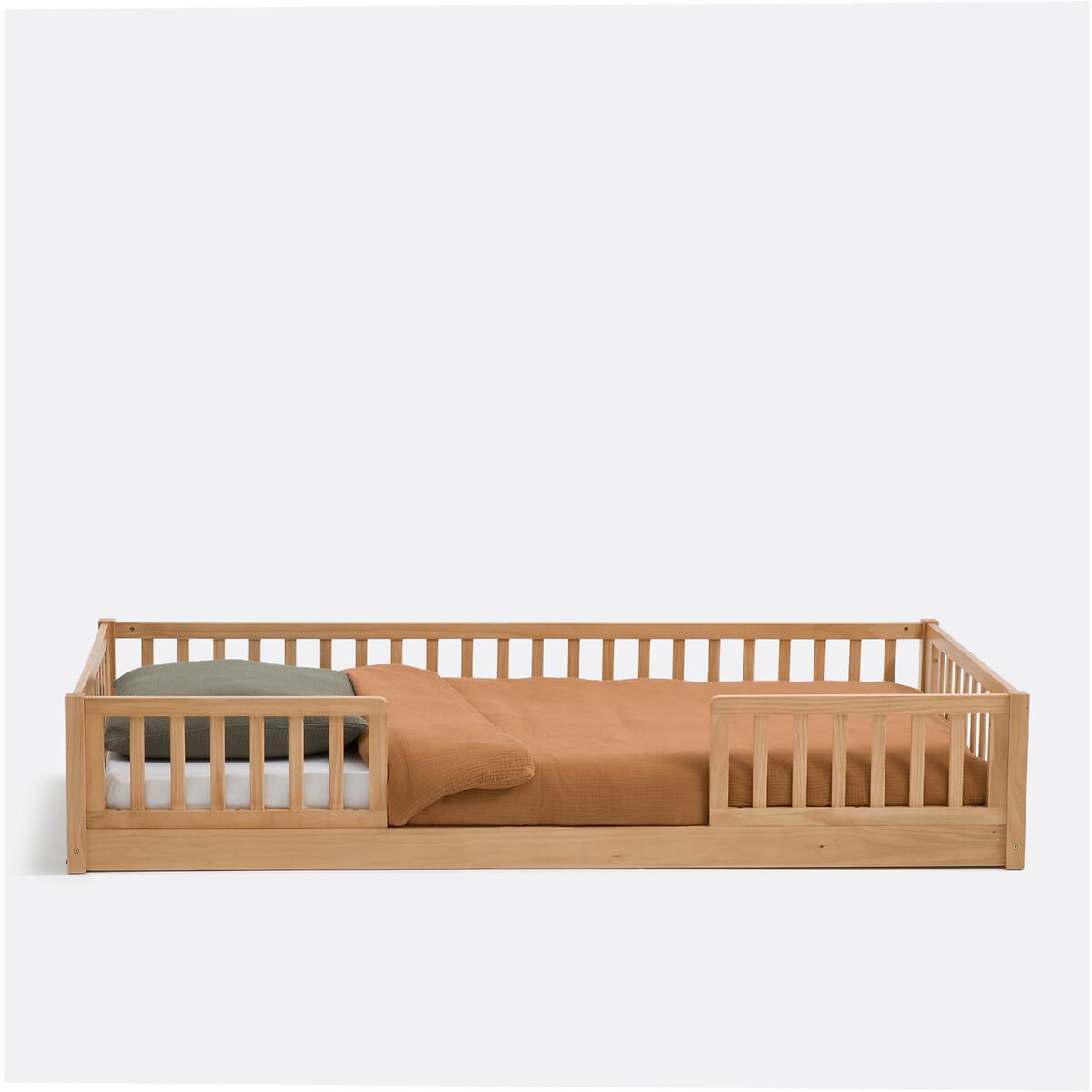 Spidou Solid Pine Floor Bed – image 3