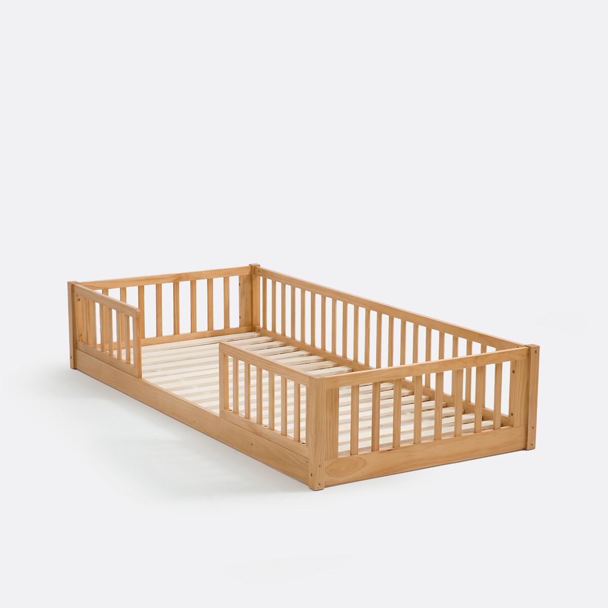 Spidou Solid Pine Floor Bed – image 4