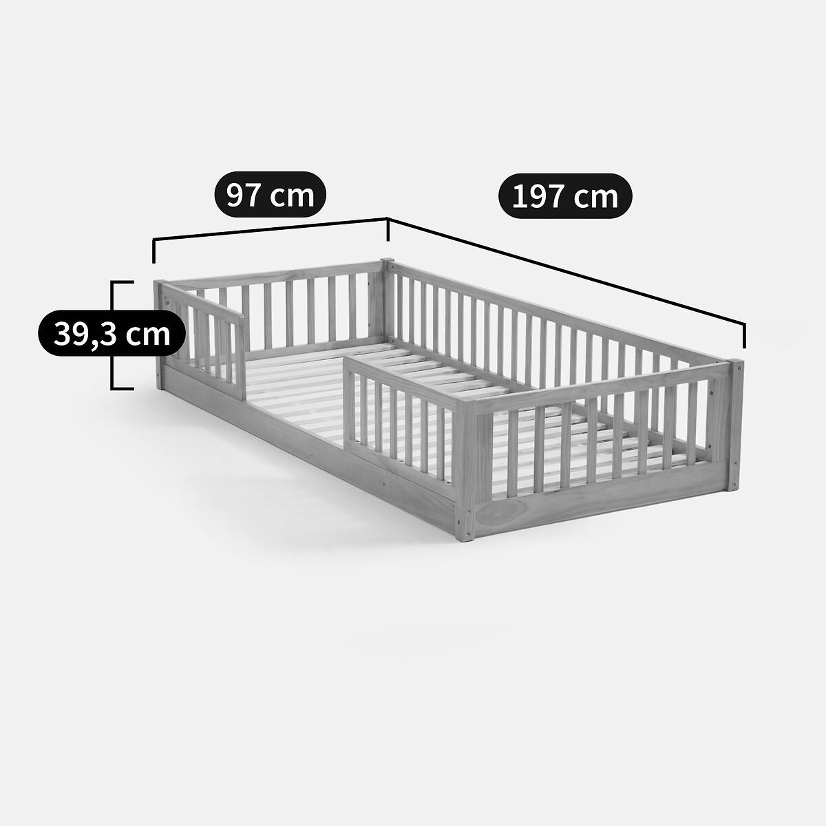 Spidou Solid Pine Floor Bed – image 6