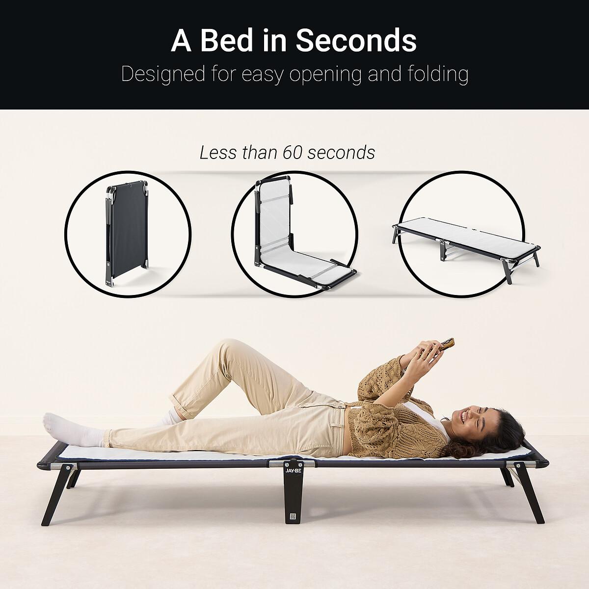 Jay-Be® Lite Folding Bed with e-Fibre Insulator Pad – image 7