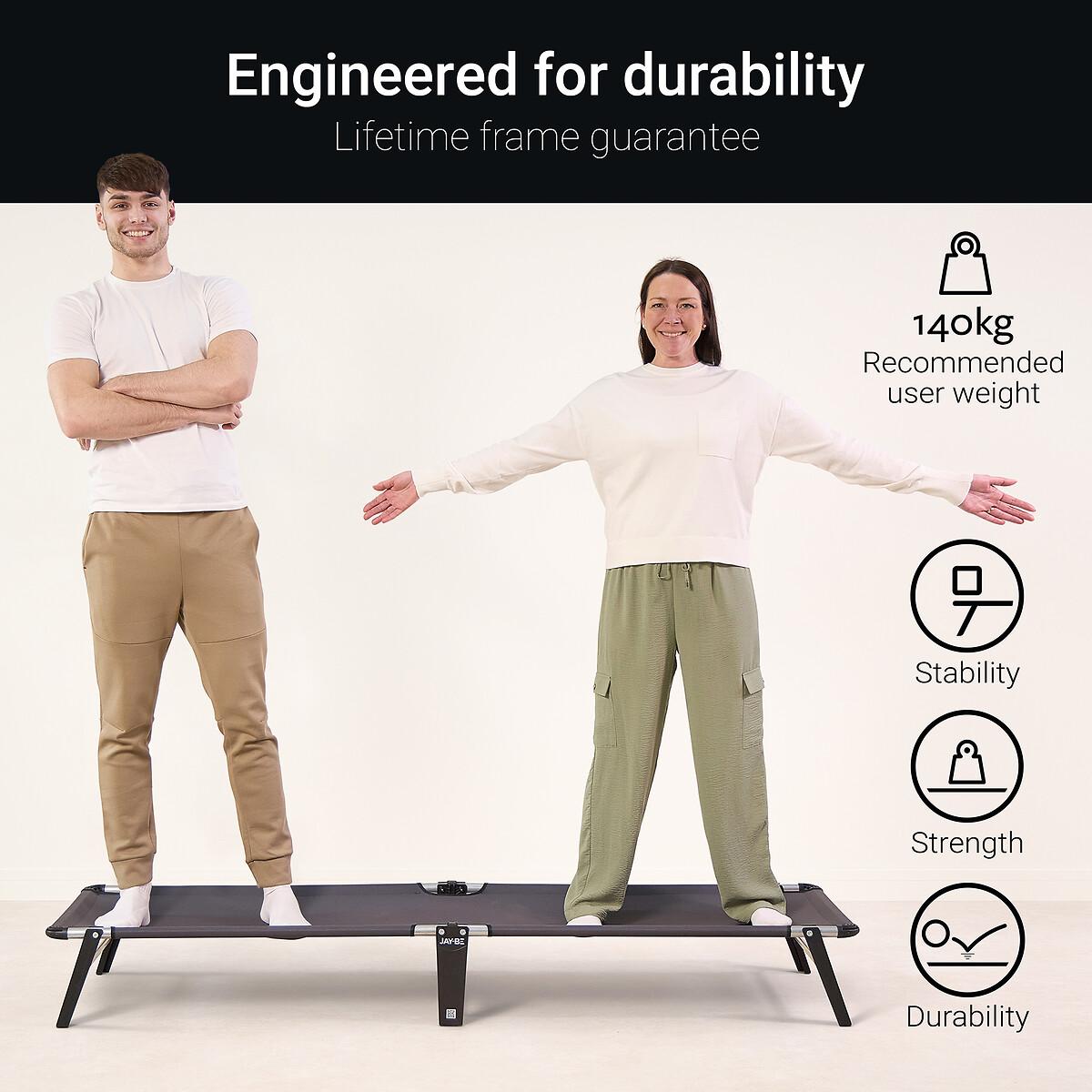 Jay-Be® Lite Folding Bed with e-Fibre Insulator Pad – image 9