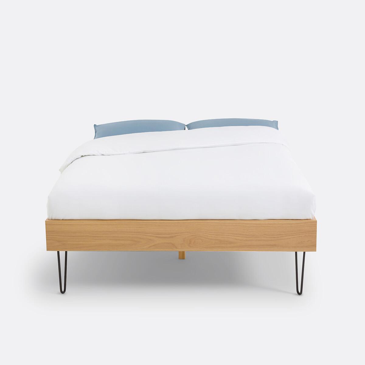 Cleon Oak Veneer Bed – image 3