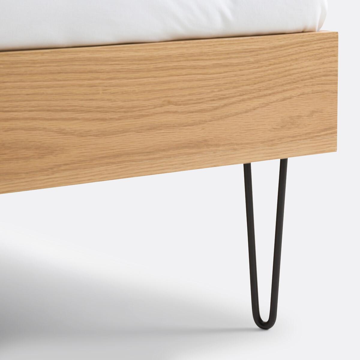 Cleon Oak Veneer Bed – image 6