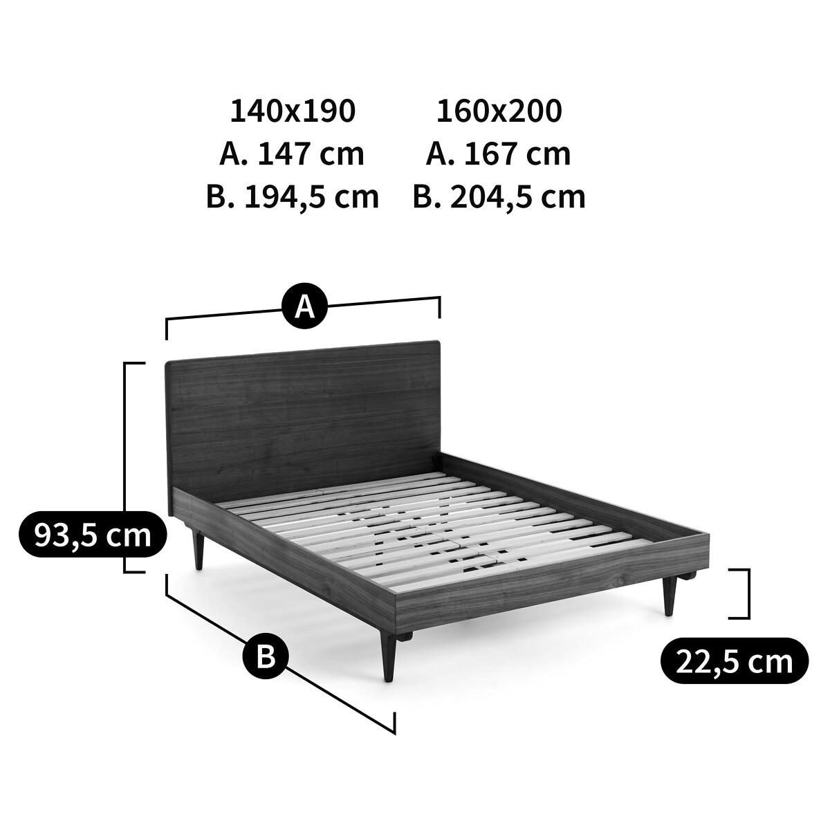 Dalqui Vintage Bed with Slats – image 8