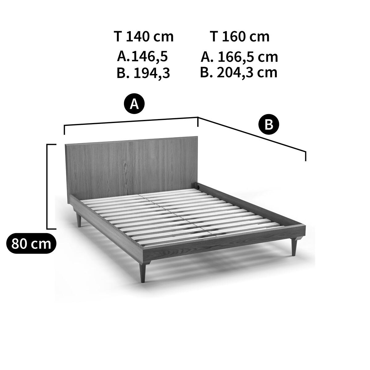 Quilda Vintage Bed with Base – image 9