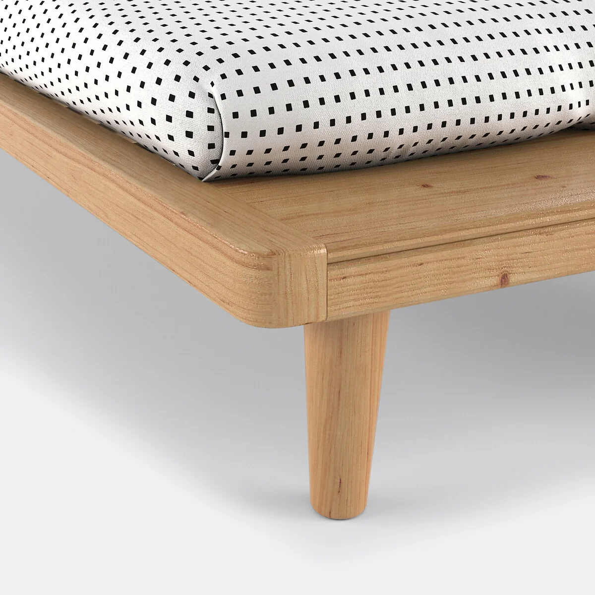 Jimi Platform Bed with Shelf & Base – image 5