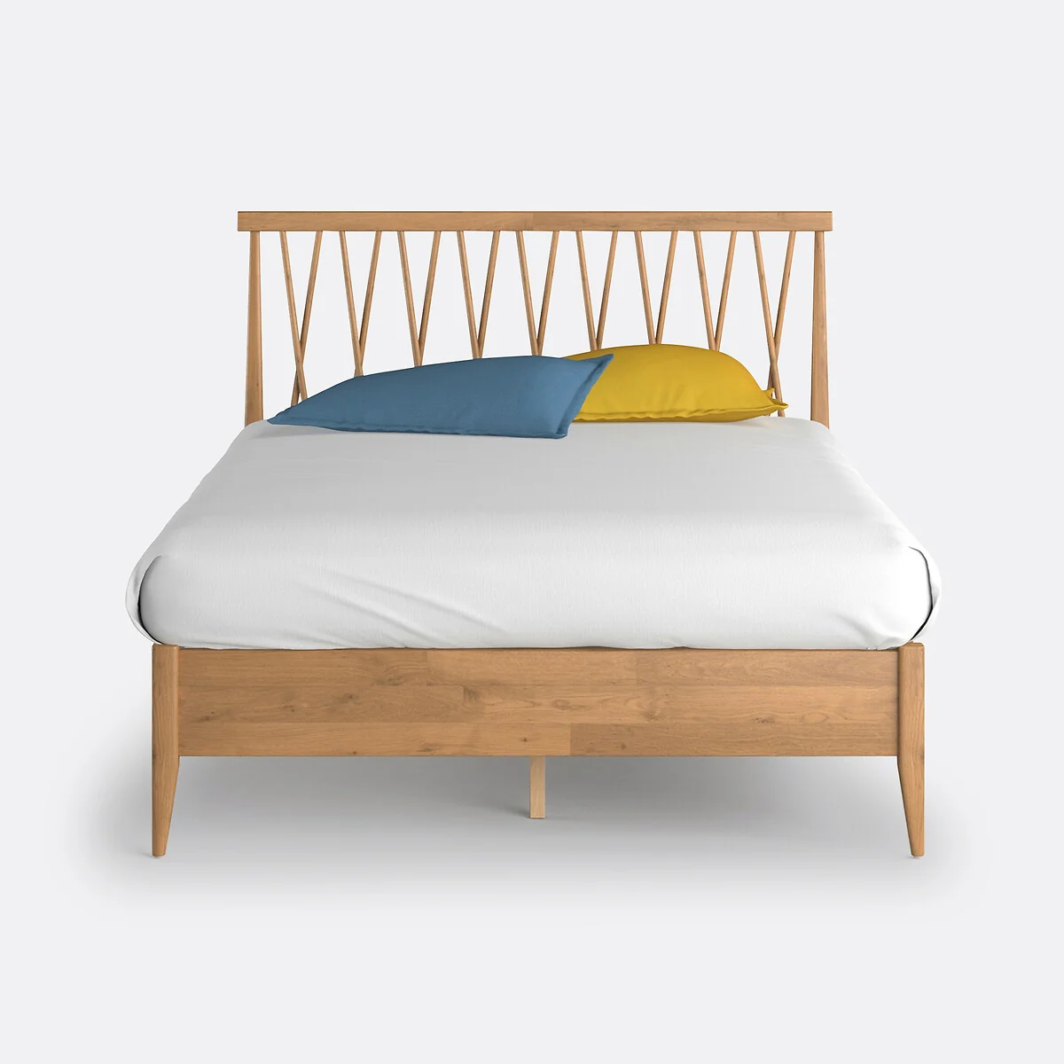Quilda Soild Oak Bed – image 3