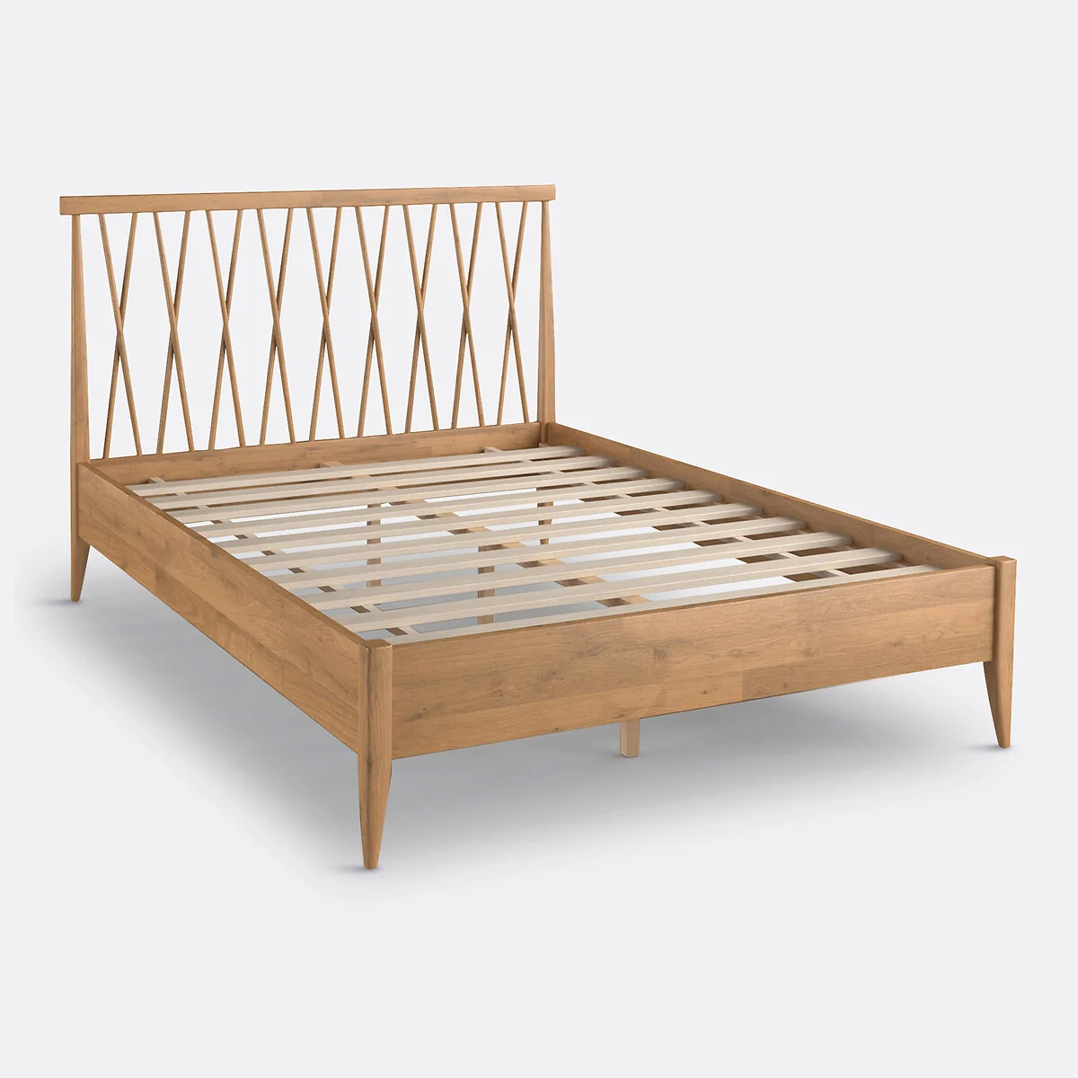 Quilda Soild Oak Bed – image 5