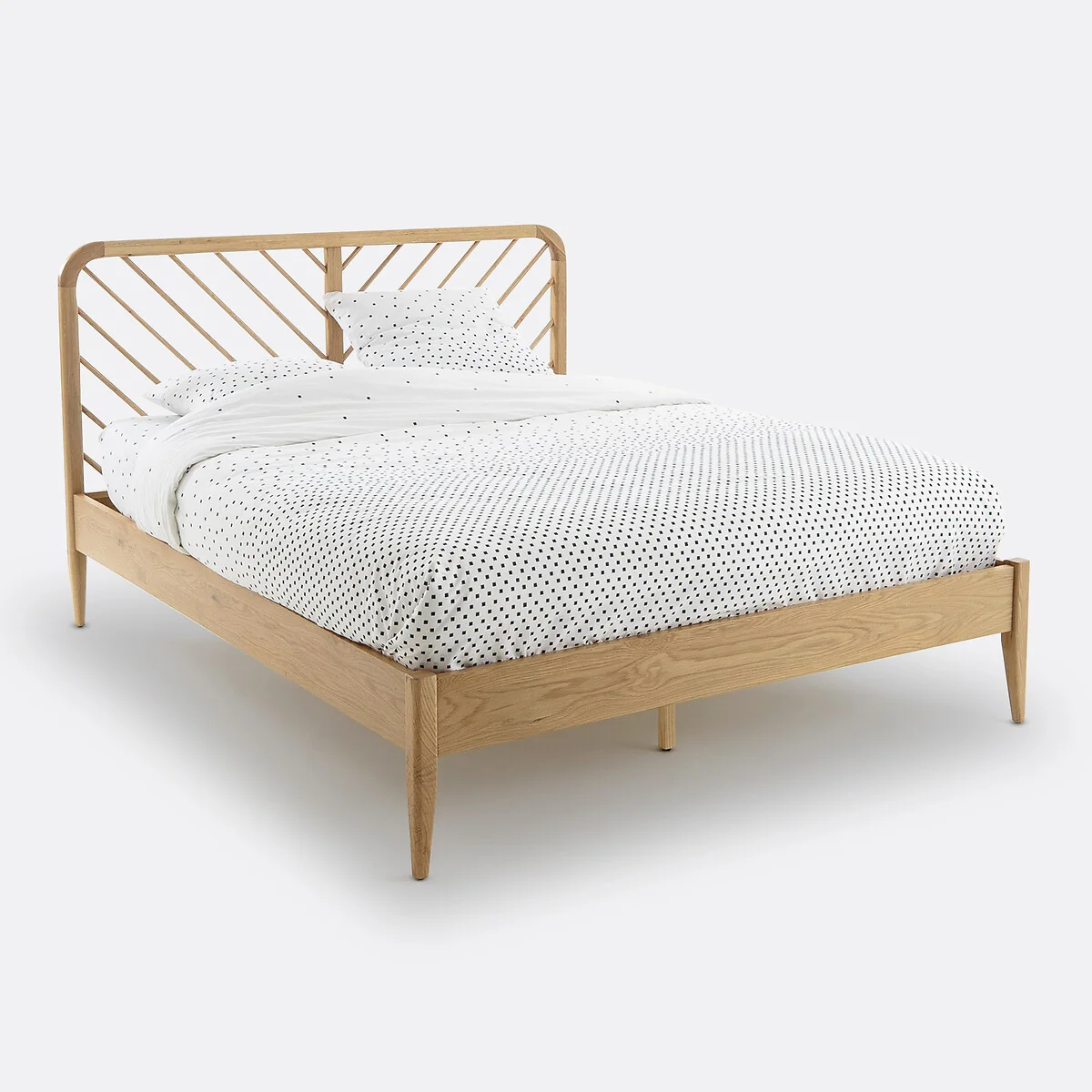 Anda Solid Oak Bed Frame – image 2