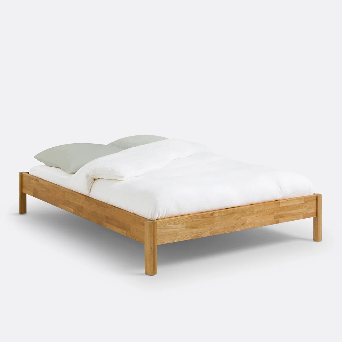 Zulda Solid Oak Bed Frame – image 2