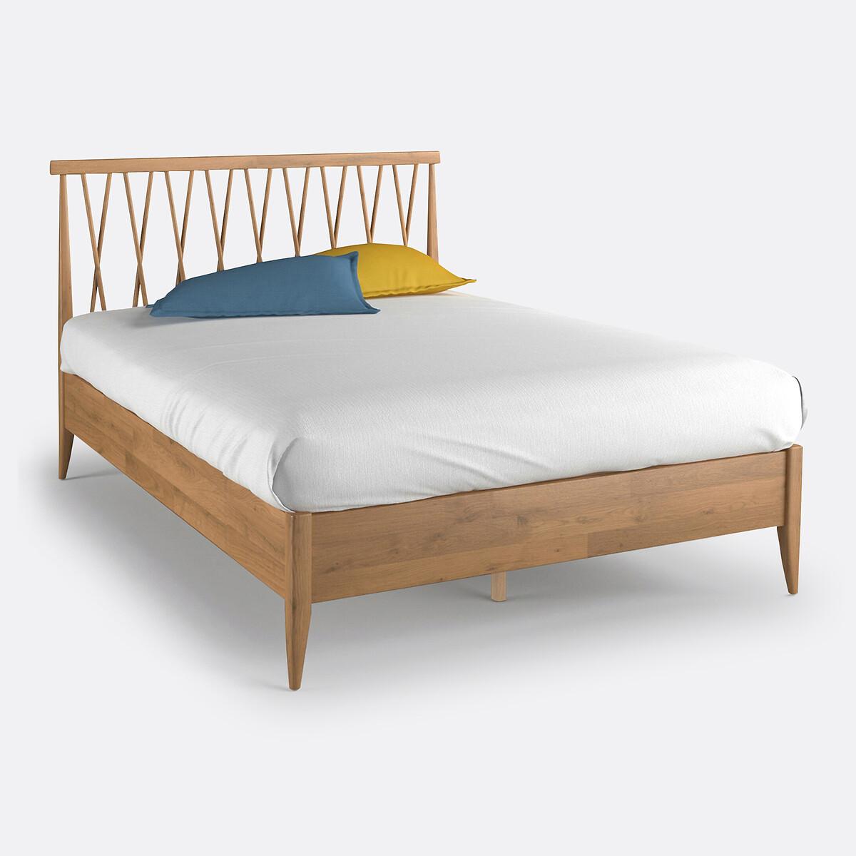 Quilda Soild Oak Bed – image 2