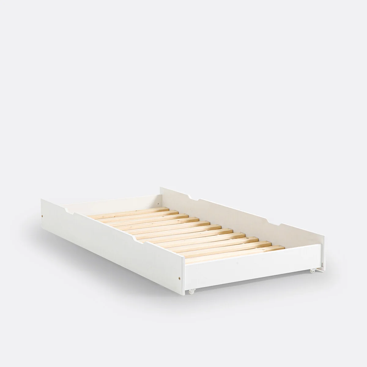Loan Solid Pine Trundle Bed – image 2