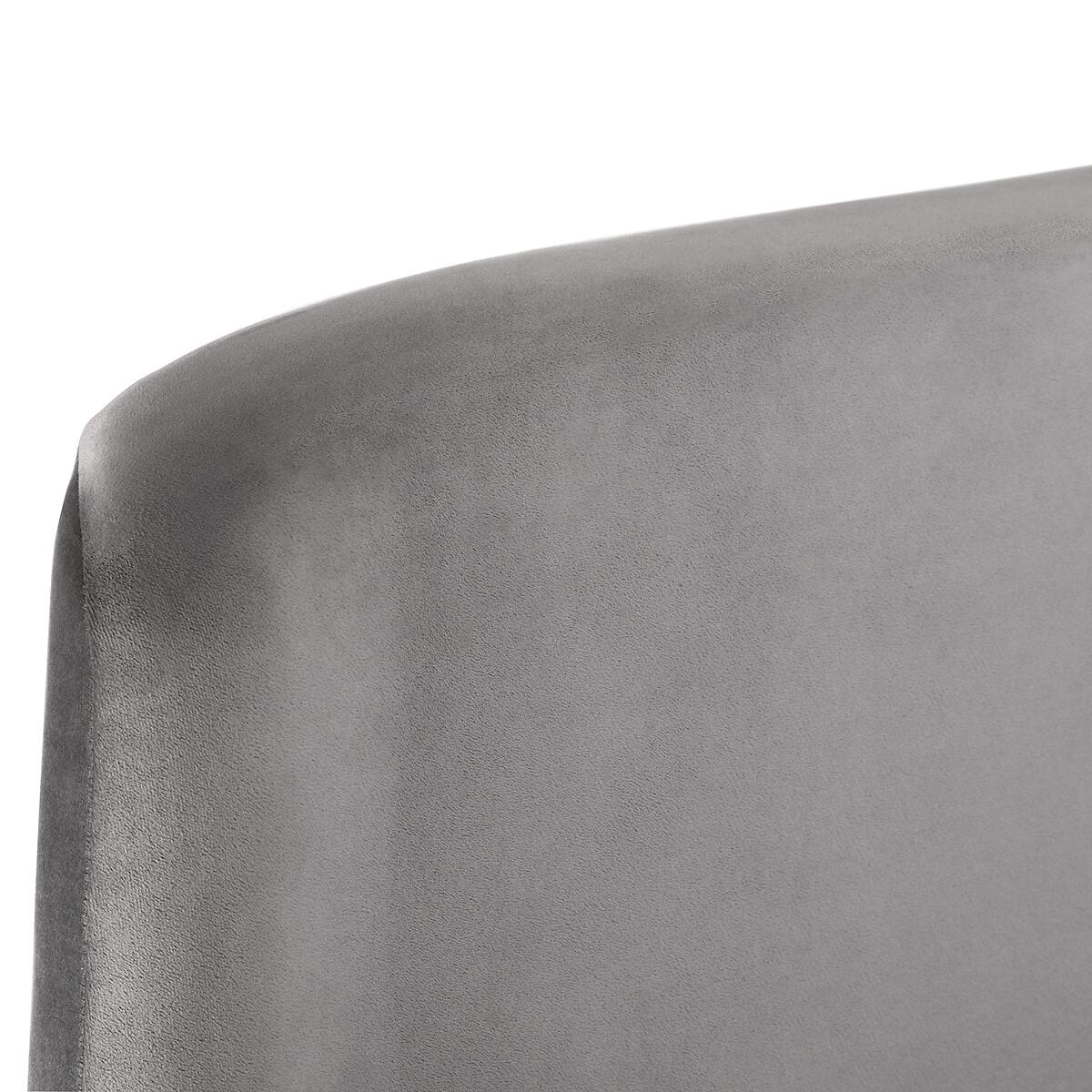 Messina Curved Velvet Bed – image 4