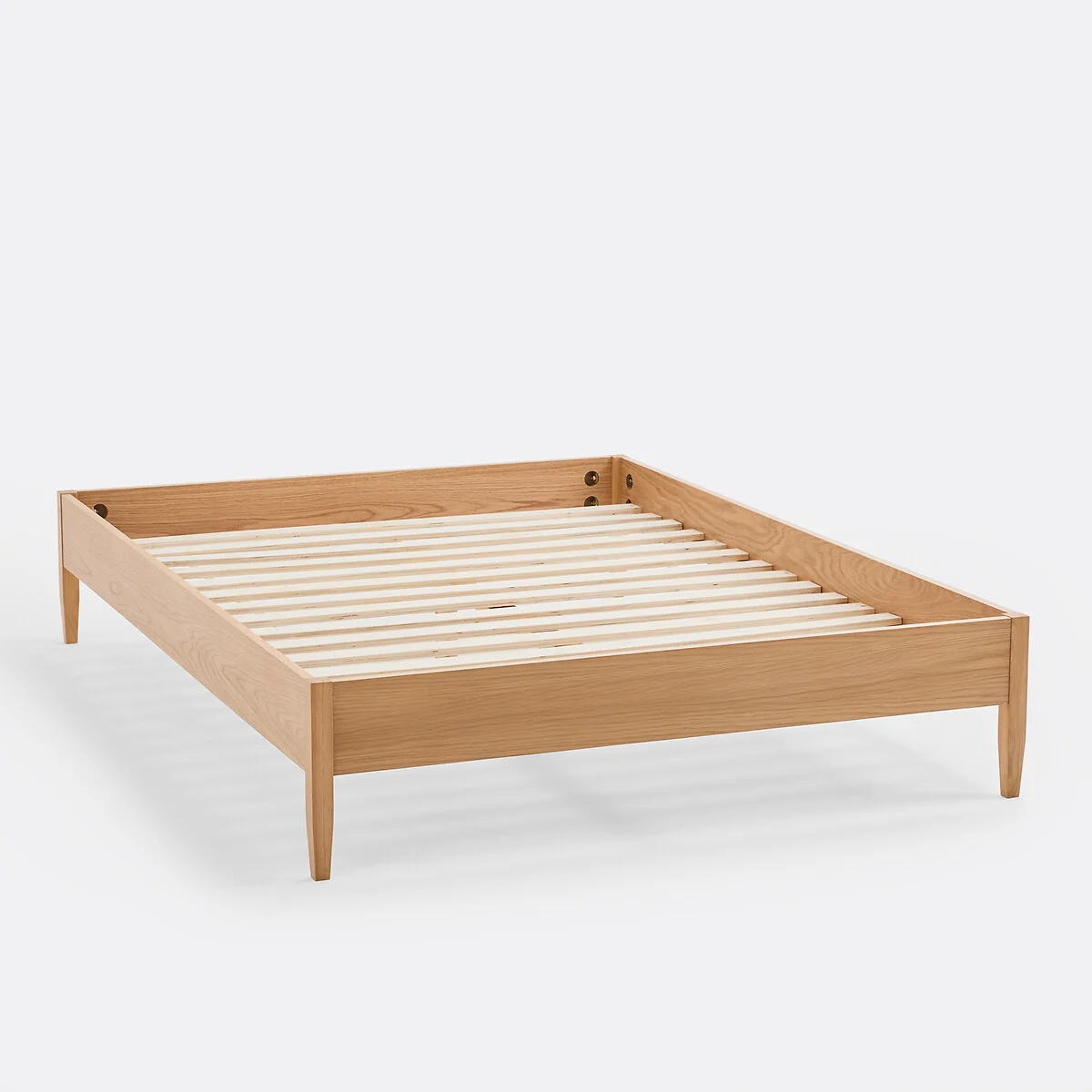 Madara Bed with Bed Base in Solid and Veneered Oak – image 3