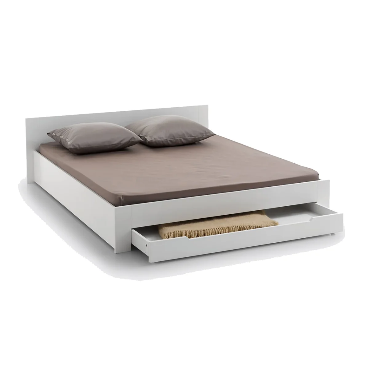 Crawley Bed with Bed Base & Drawer – image 1