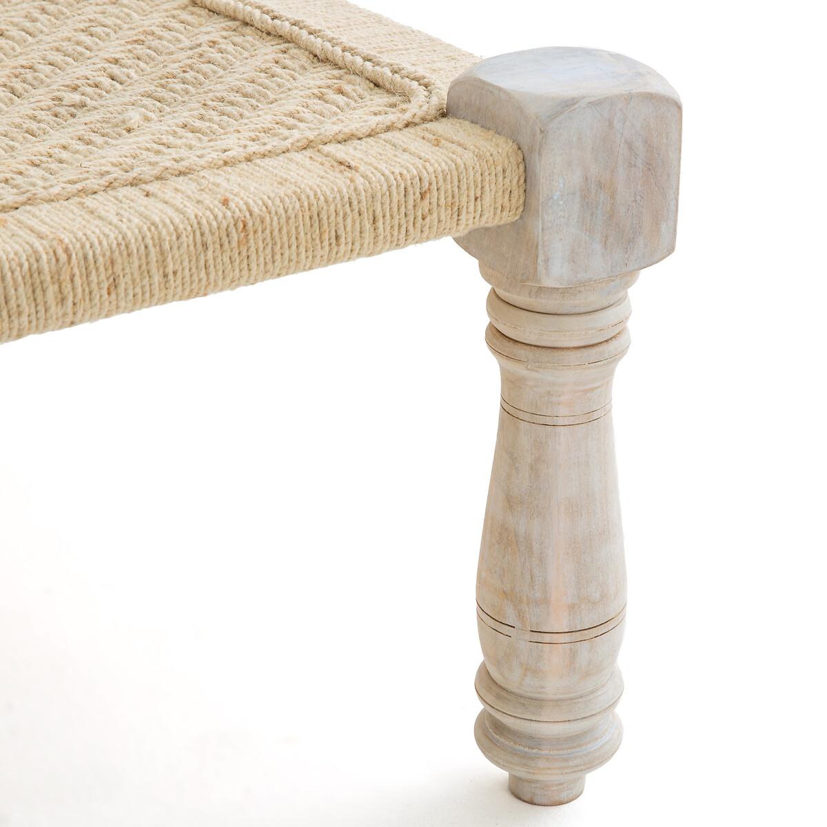 Adas Bench/Indian Bed in Wood and Rope – image 3