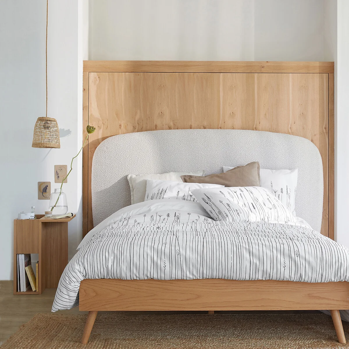Jimi Oak Bed Frame – image 3