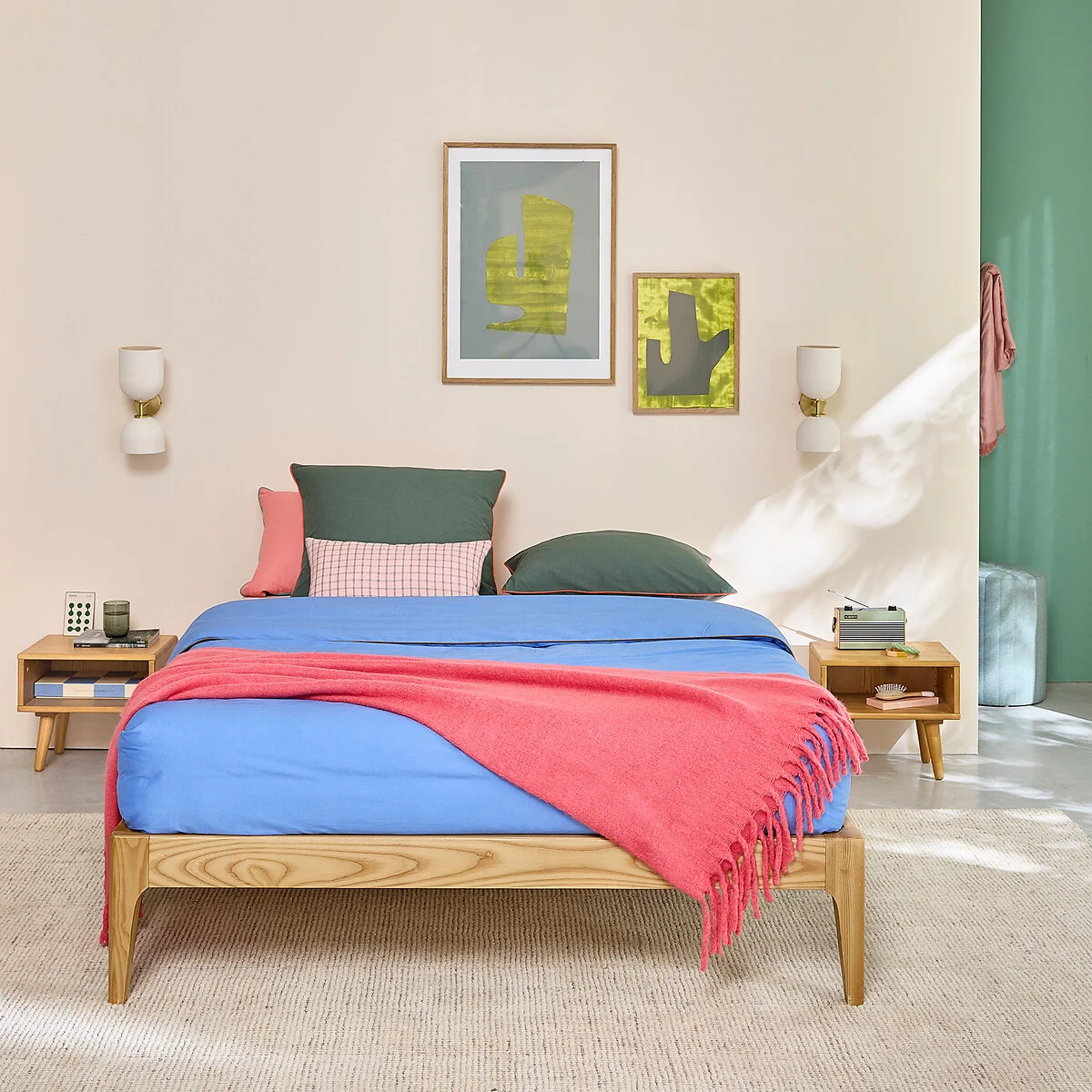 Agura Solid Ash Bed – image 2