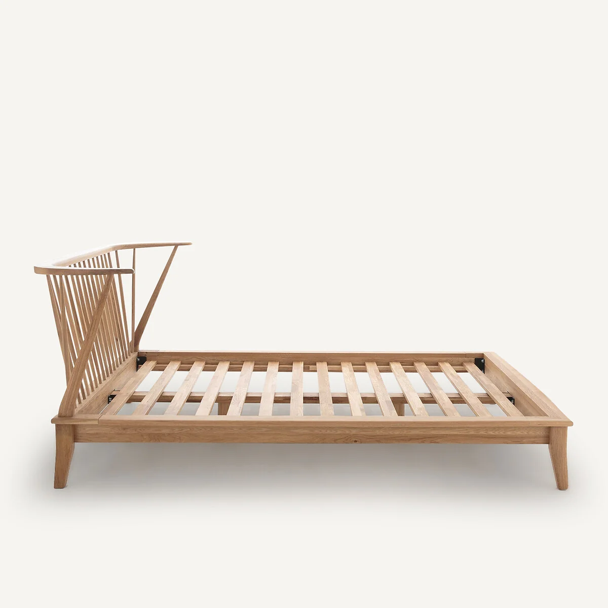 Caspian Bed For 2 in Solid Oak – image 4