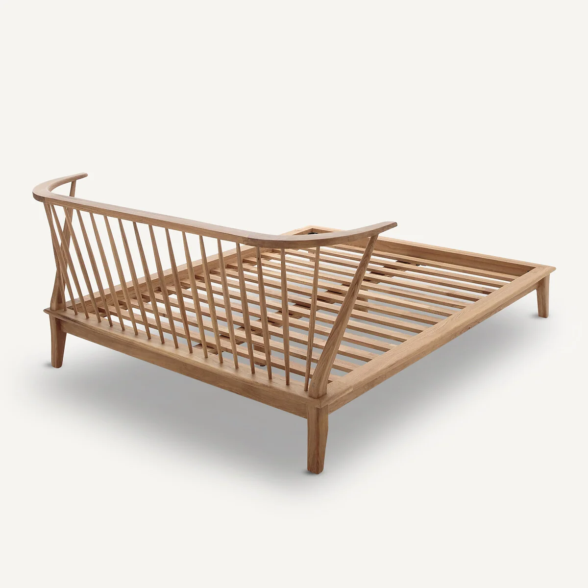 Caspian Bed For 2 in Solid Oak – image 6