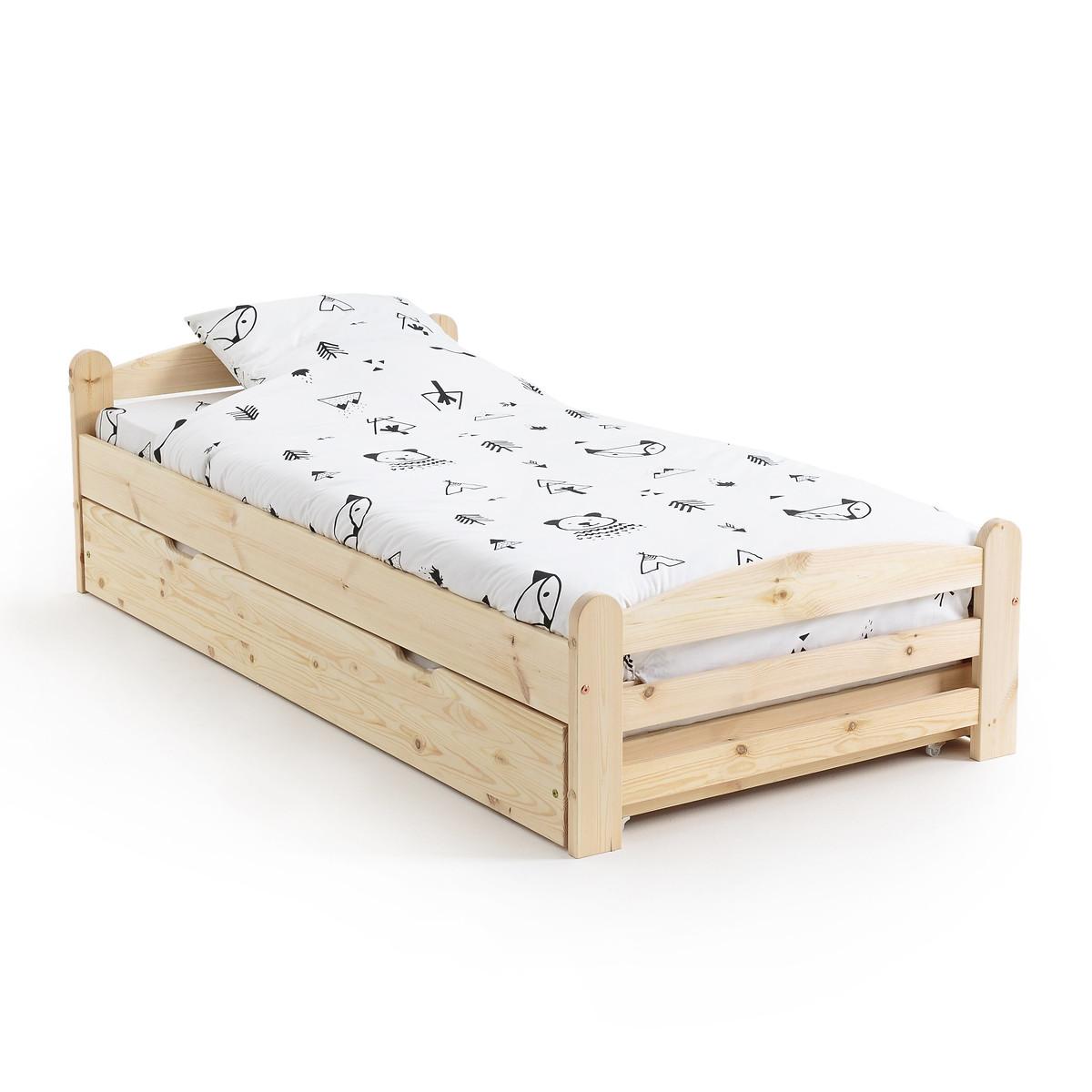 Loan Solid Pine Trundle Bed – image 3