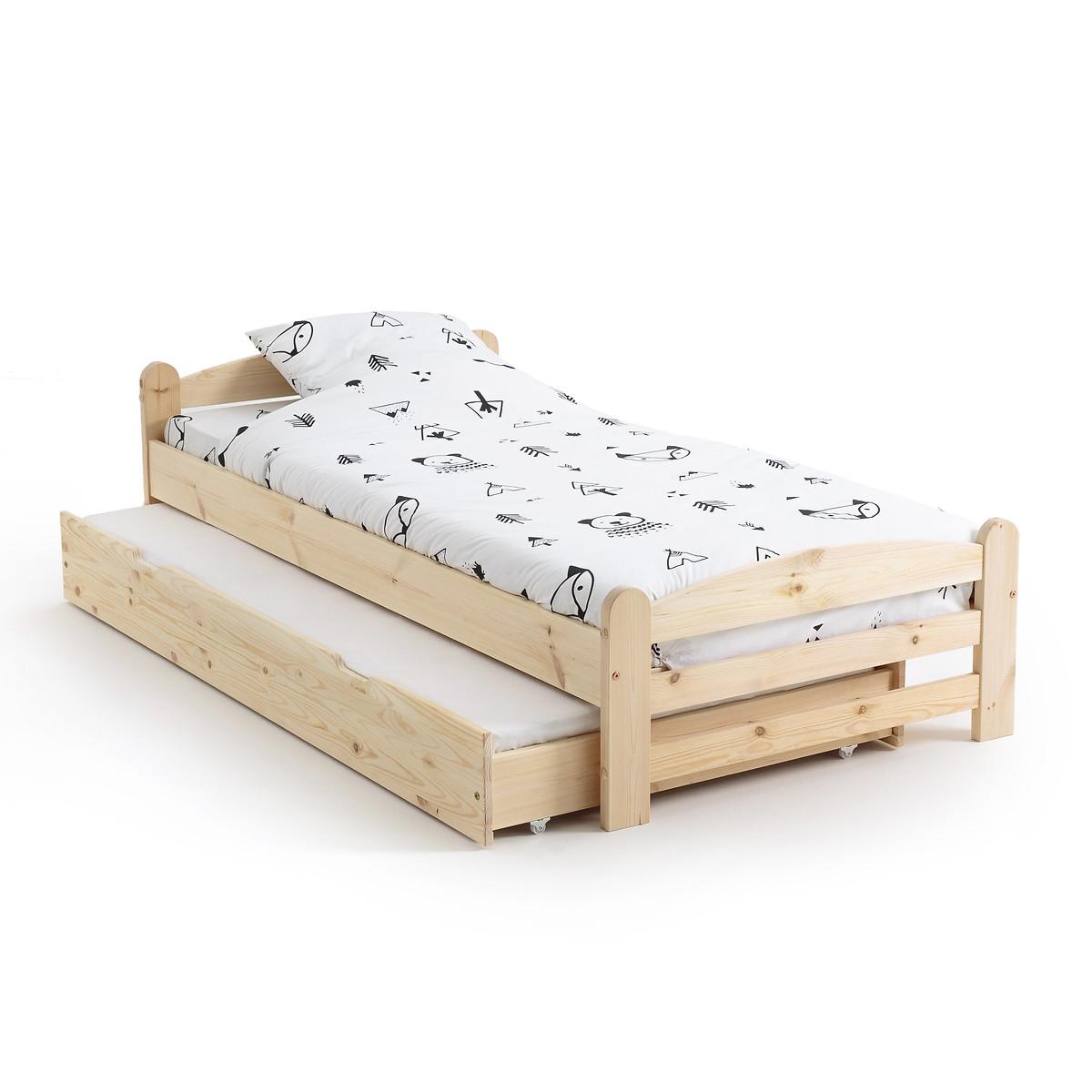 Loan Solid Pine Trundle Bed – image 4