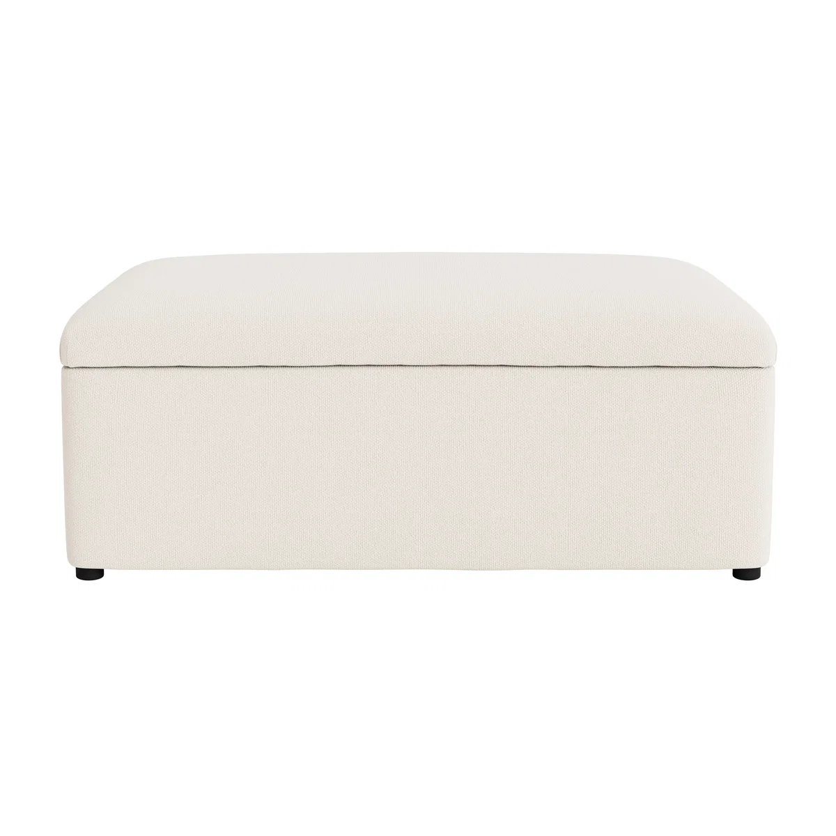 Bed in a Bun, Single (Frothy Milk Clever Slubby Cotton) – image 1