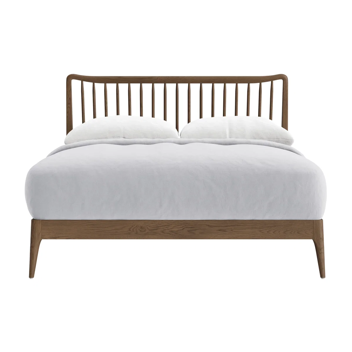 Spindle Bed, King (Dark Oak) – image 1