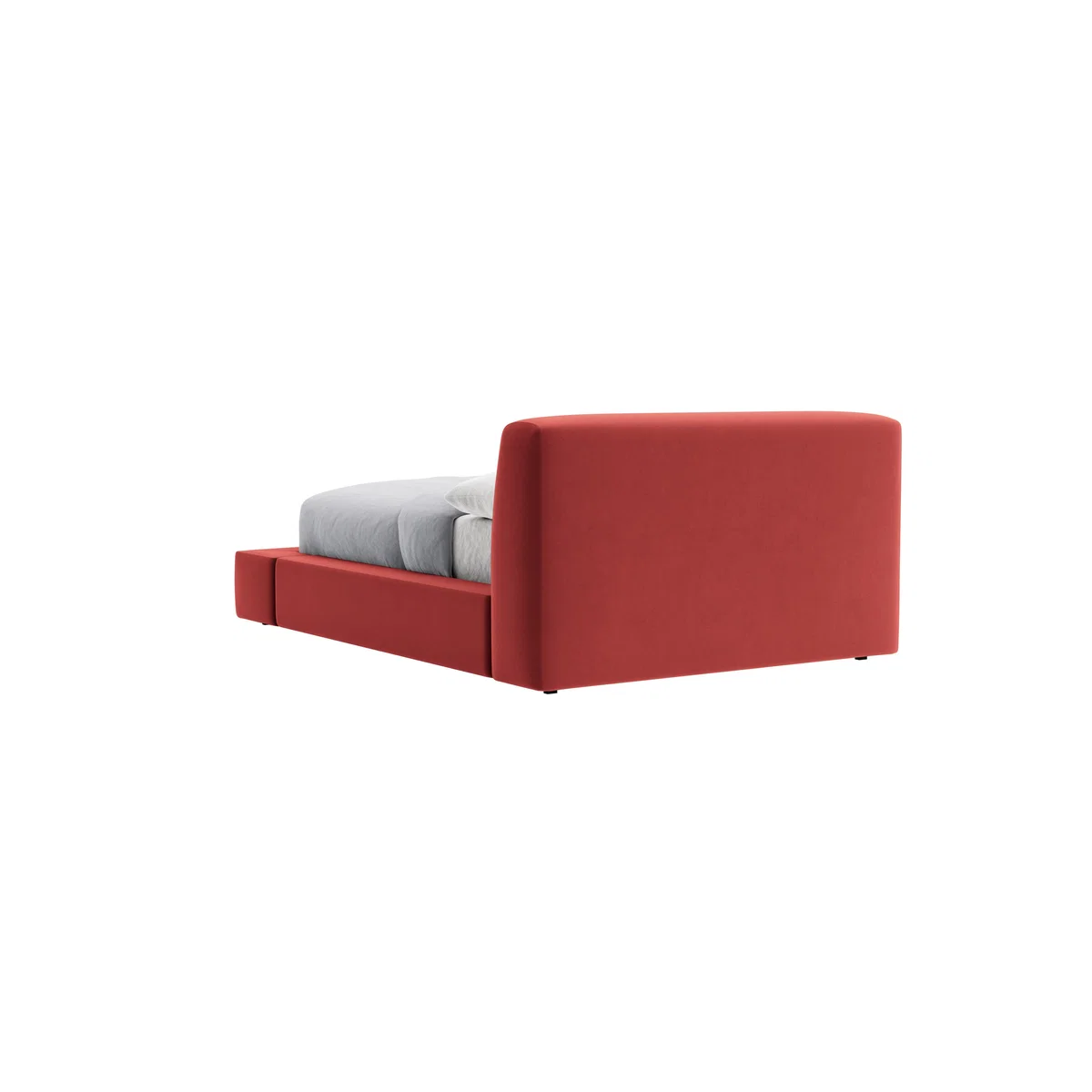 Double The Bedfather Bed in Rocking Horse Clever Velvet – image 5