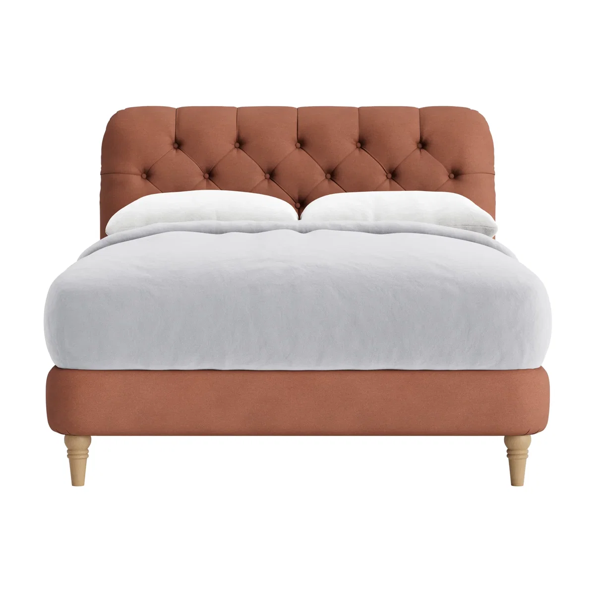 Bedlington Bed, Double (Cheeky Nutmeg Clever Cotton) – image 1