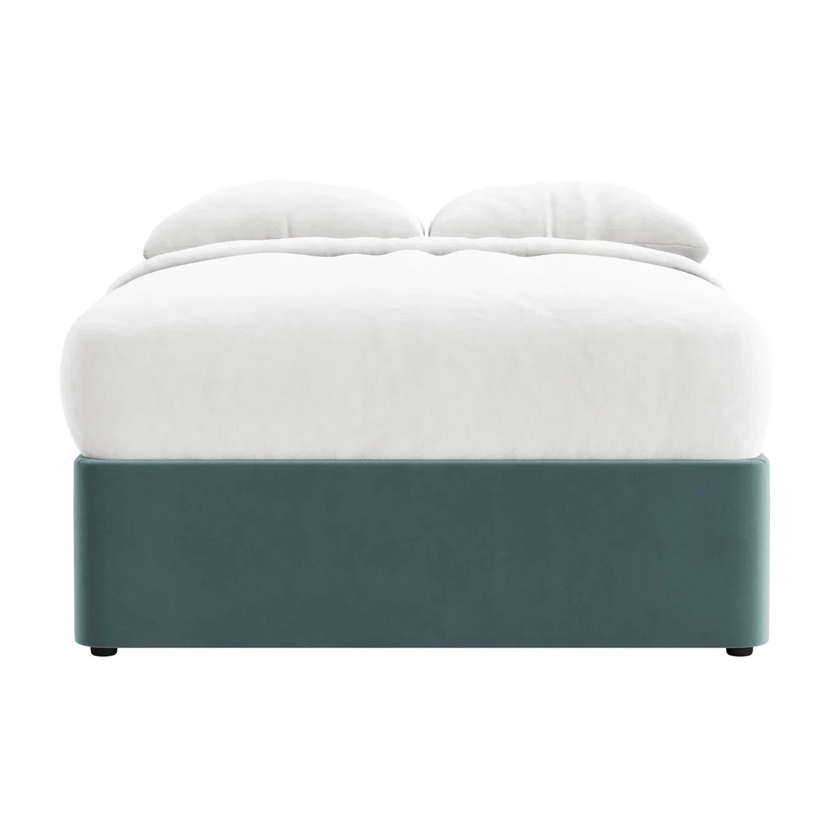 Side Stash 1.5 Drawer Bed, Double (Beach Ball Clever Velvet) – image 1