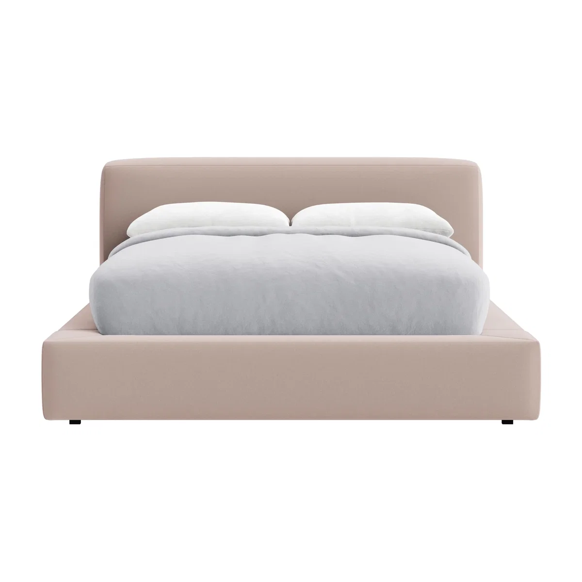 The Bedfather Bed, King (Ballet Slipper Clever Velvet) – image 1