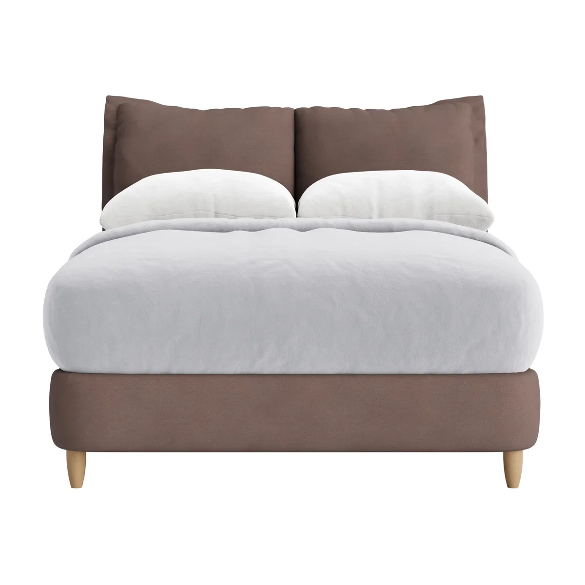 Beddy-Byes Bed, Double (Muddy Footprint Clever Cotton) – image 1