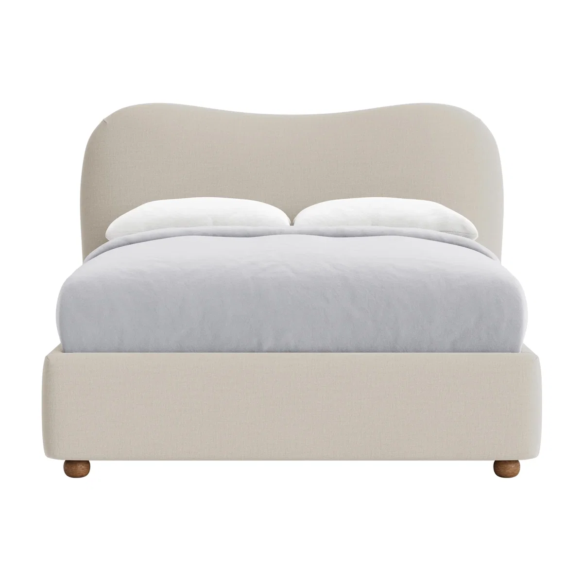 Monroe Bed, Double (Sketchpad Clever Woolly) – image 1