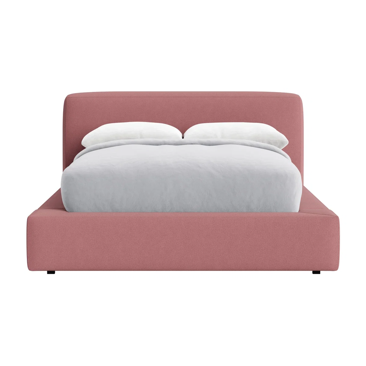 The Bedfather Bed, Double (Rosy Posy Clever Slubby Cotton) – image 1