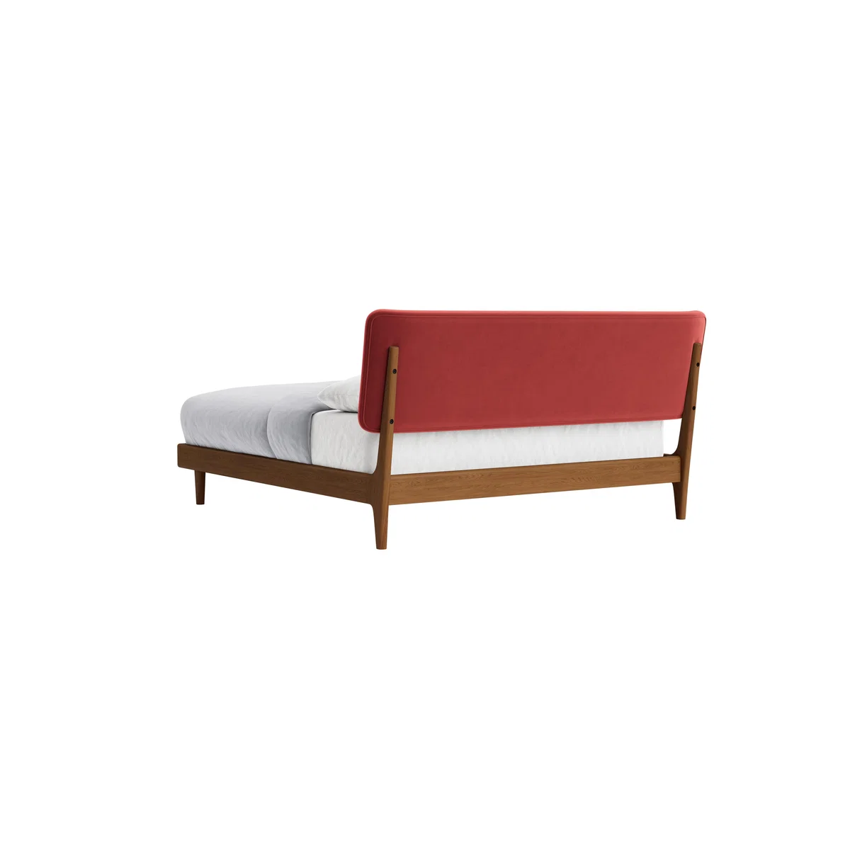 Superking Dr Slow Bed in Warm Ash in Rocking Horse Clever Velvet – image 5