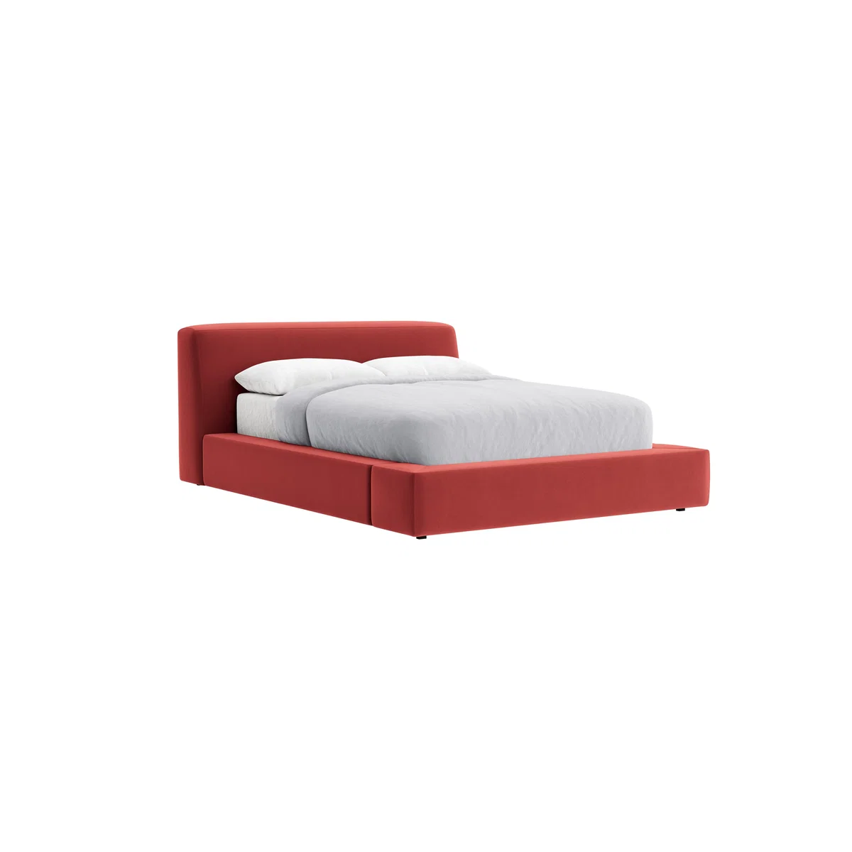 Kingsize The Bedfather Bed in Rocking Horse Clever Velvet – image 2