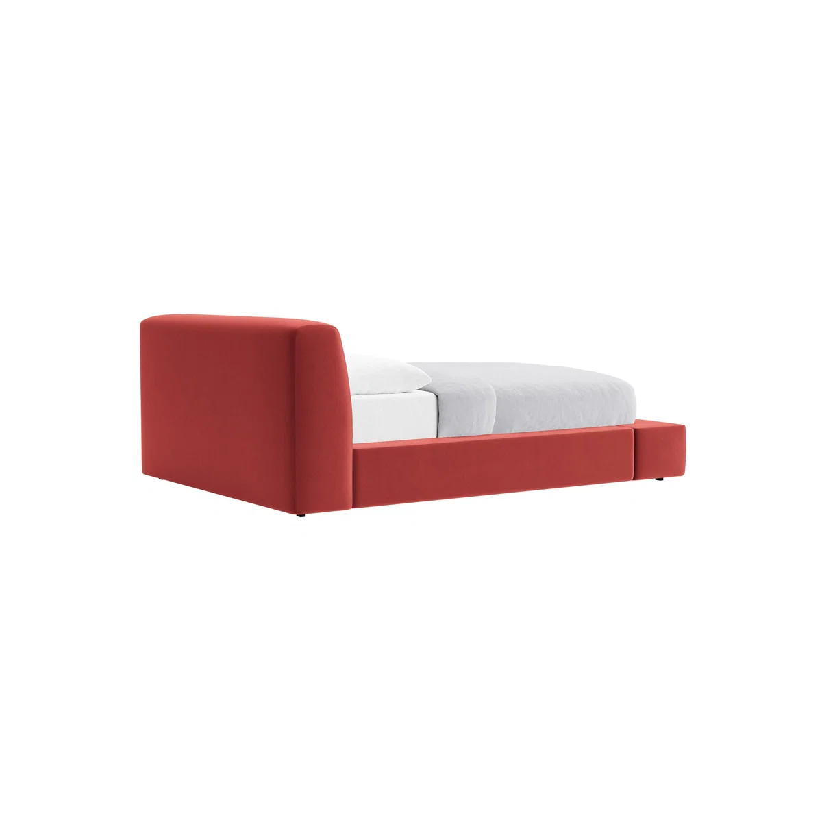 Kingsize The Bedfather Bed in Rocking Horse Clever Velvet – image 3