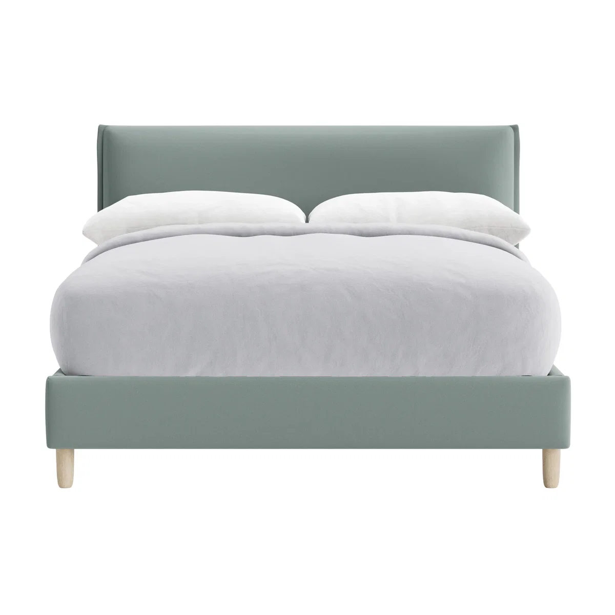 Archy Bed, Double (Tin Man Clever Velvet) – image 1