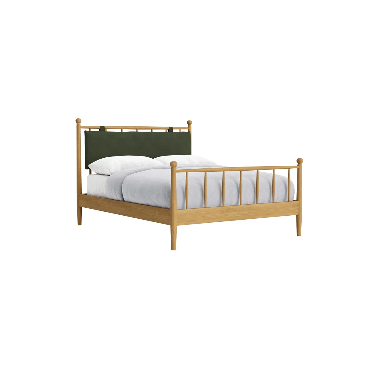 Poppins Bed, Double (Woody Walk Clever Cotton, Light Oak) – image 2