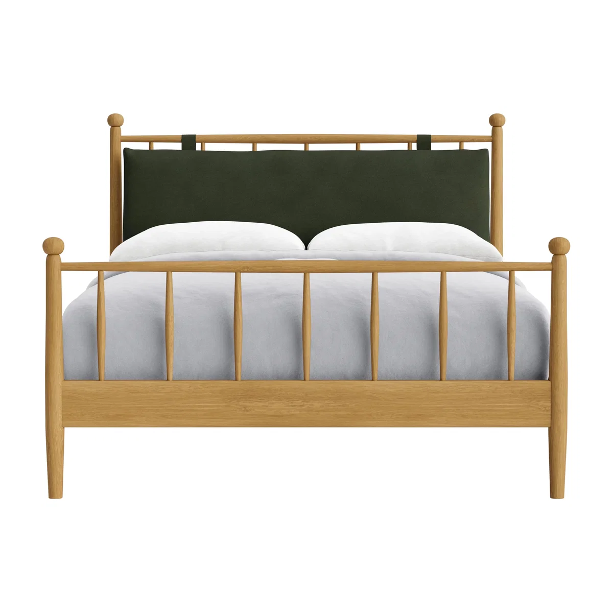 Poppins Bed, Double (Woody Walk Clever Cotton, Light Oak) – image 1