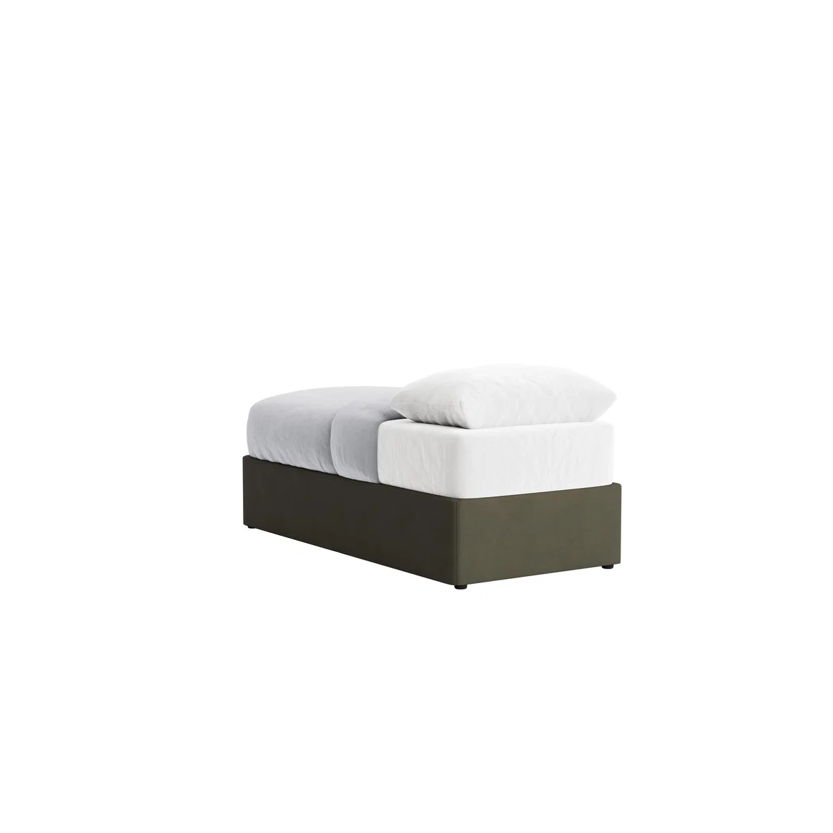 Side Stash 2 Drawer Bed, Single (Woody Walk Clever Cotton) – image 5