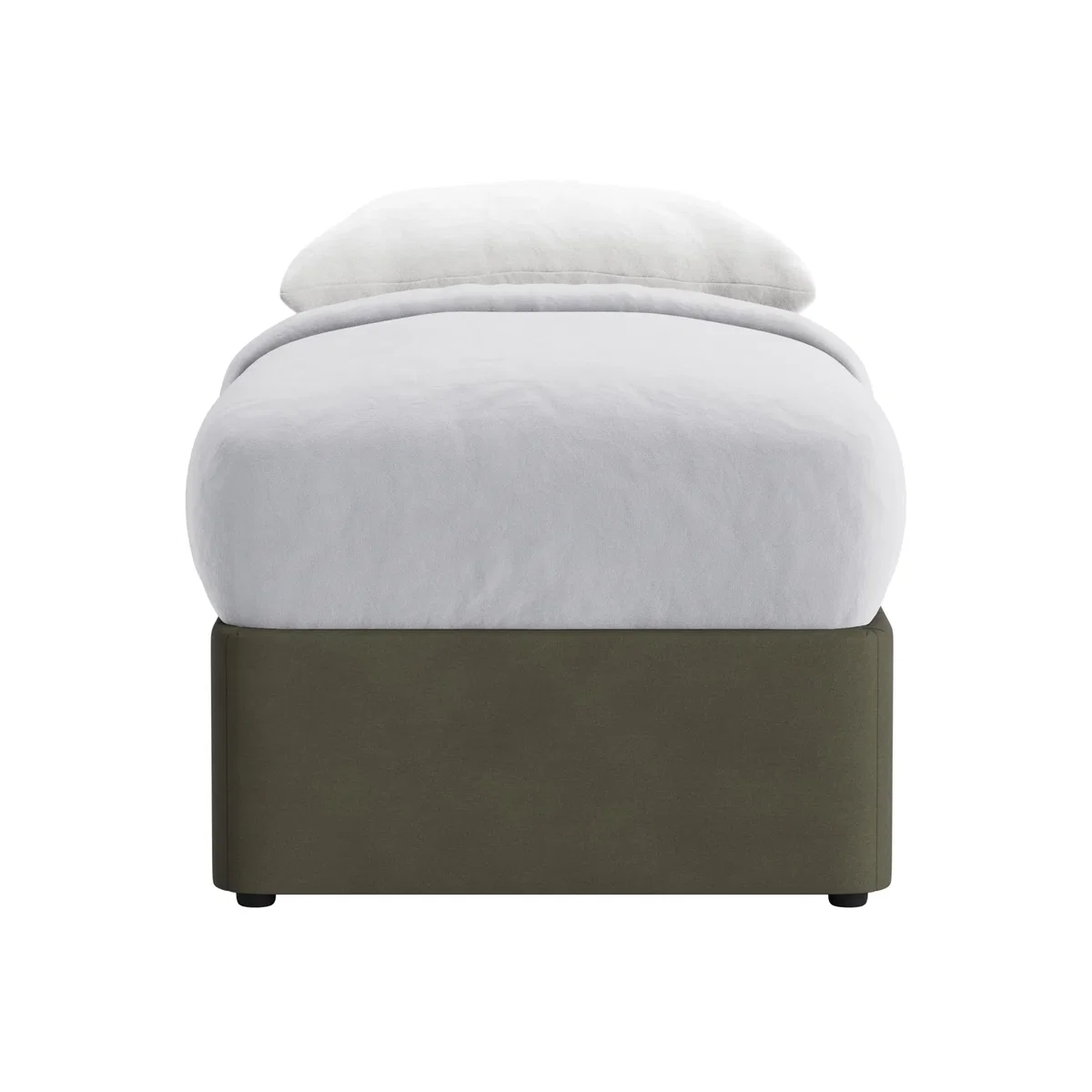 Side Stash 2 Drawer Bed, Single (Woody Walk Clever Cotton) – image 1