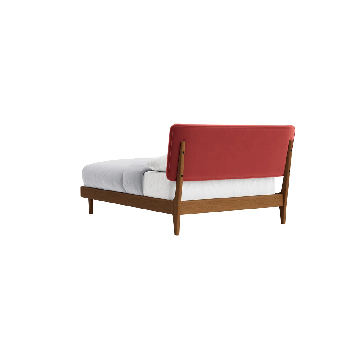 Double Dr Slow Bed in Warm Ash in Rocking Horse Clever Velvet – image 5